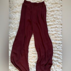Size S F21 Sheer Palazzo pants